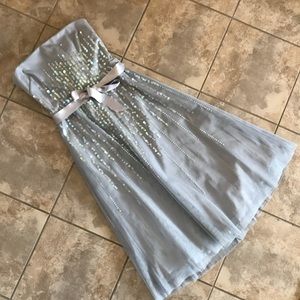 BCBG | Strapless Sequin Dress